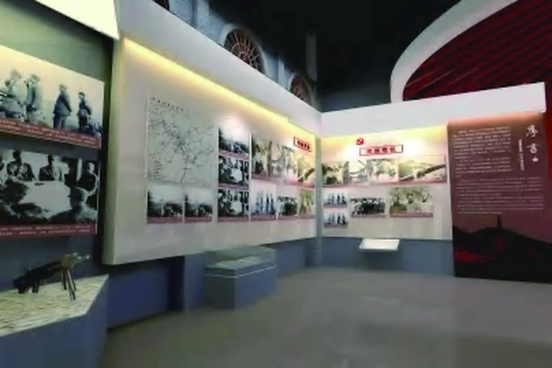 安边起义纪念馆 · 展览设计项目图 2